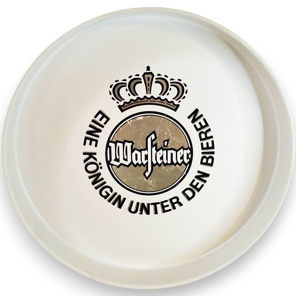 Vintage German Warsteiner Beer Serving Tray 13"
